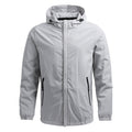 Autumn men's thin casual jacket, baseball jacket, hooded men's jacket, 5 pieces
