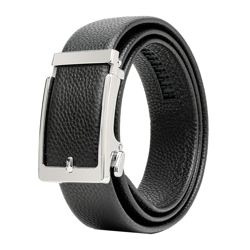 Men's Automatic Belt Buckle for Inner Wear Casual Fashion Belt for Young and Middle-aged Adults  five pieces