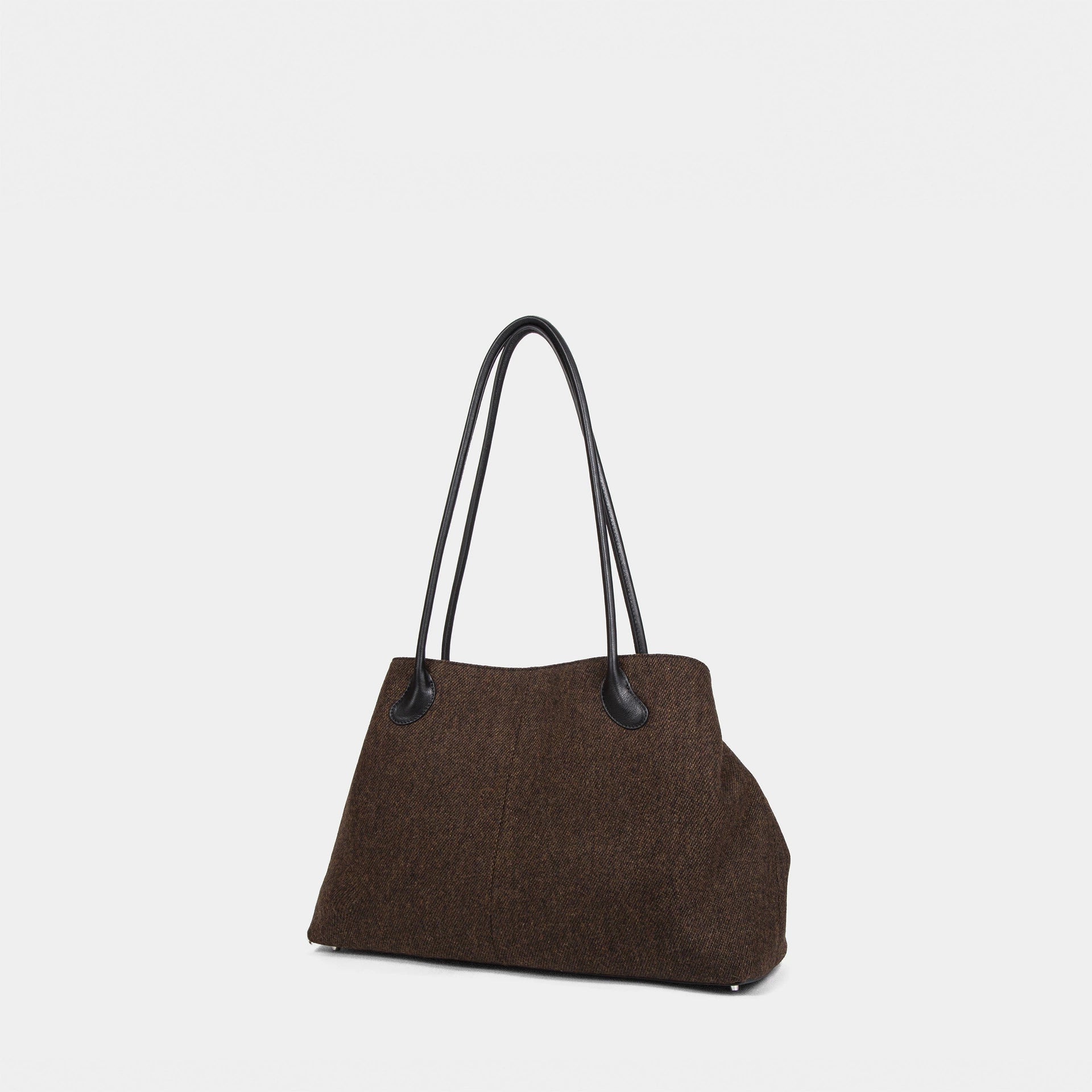 Wool Ani Autumn/Winter Women's Fashion Plush Handbag Versatile Lamb Wool Single Shoulder Crossover Bag 5 pieces