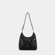 Spring light luxury, simple and versatile, large capacity diamond grid pattern single shoulder crossbody bag, 5 pieces