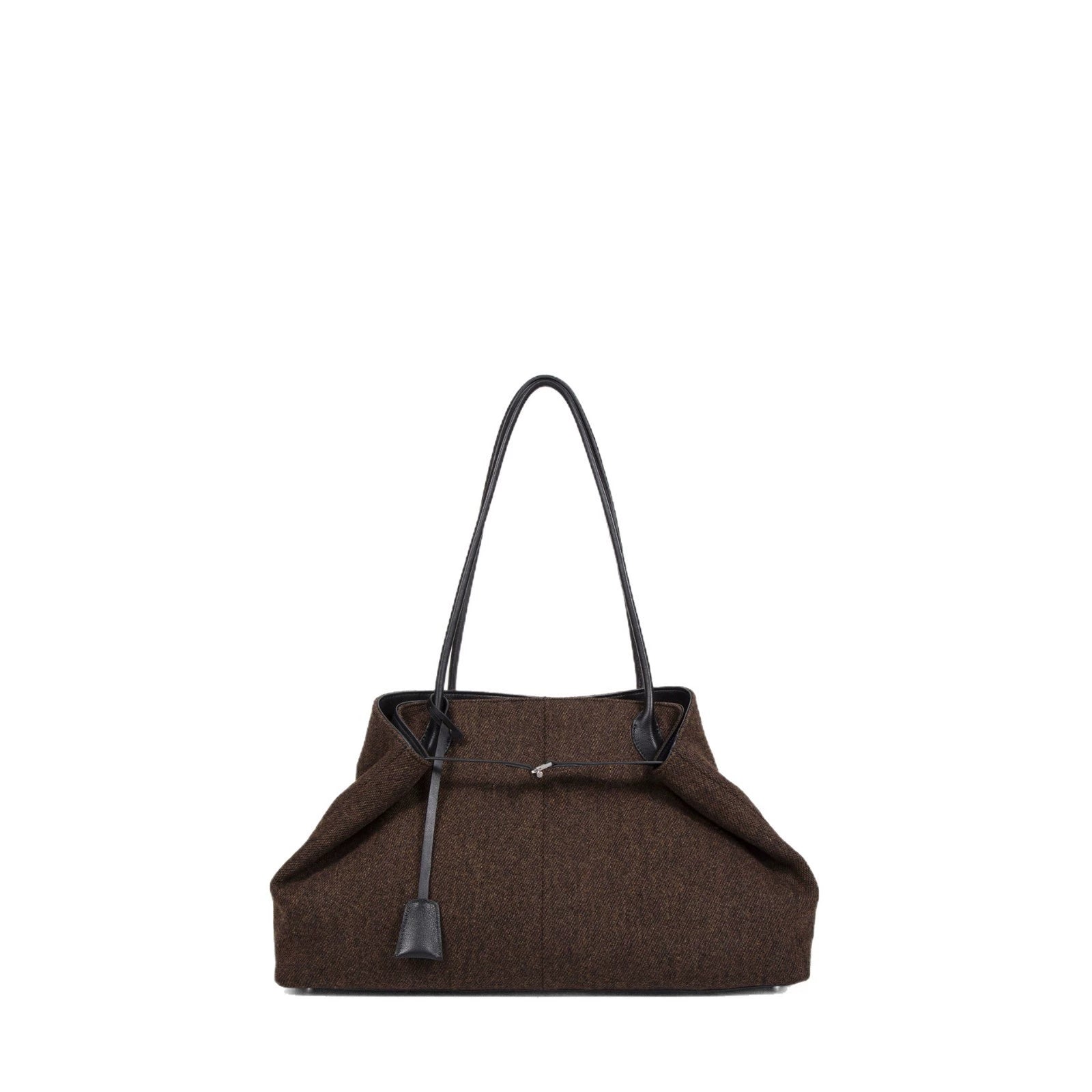 Wool Ani Autumn/Winter Women's Fashion Plush Handbag Versatile Lamb Wool Single Shoulder Crossover Bag 5 pieces