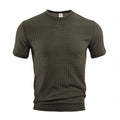New Summer New Men's Short Sleeve Versatile Breathable Slimming Top Men's Running Sports T-shirt 5pcs