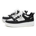 Men's shoes, spring breathable white shoes, versatile for male students, thick soled sports and casual low top board shoes, men's moral training shoes, men's 5 pieces